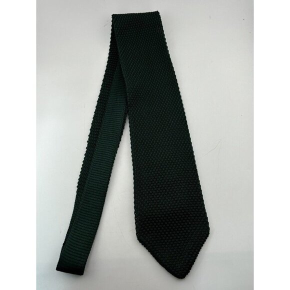 VTG ASSORTED LOT OF 3 - Red, Green & Yellow Silk / Wool Ties Made in Italy - Picture 2 of 10